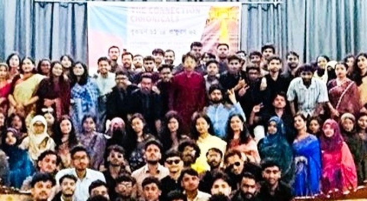 জুনিয়রদের বরণে বাকৃবির এইআরএস-৬১ ব্যাচের ব্যতিক্রমী আয়োজন